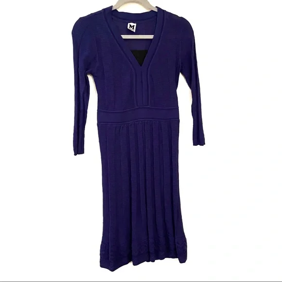 Missoni | Dresses | Missoni Chevron Sweater Knit Long Sleeve Dress |  Poshmark
